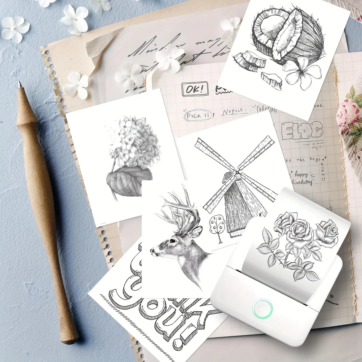 Mini imprimante sans fil  V2.4