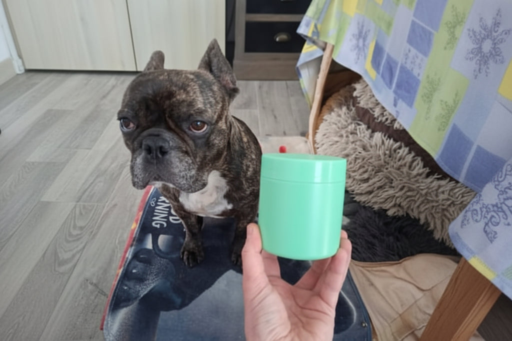 Poudre dentaire pour chien haleine fraîche et anti tartre