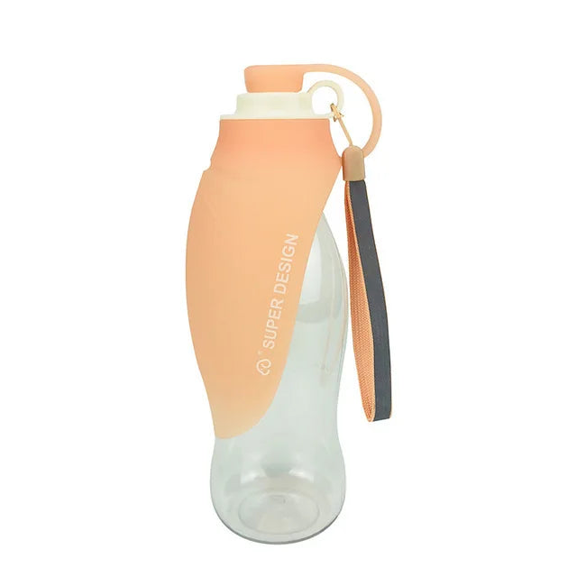 Gourde pour Chien Anti-Fuite 580ml - Bol Intégré & Sans BPA