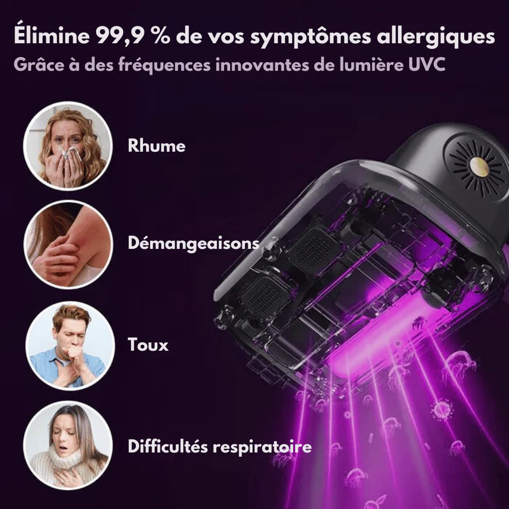 Aspirateur à ultraviolet anti ancariens
