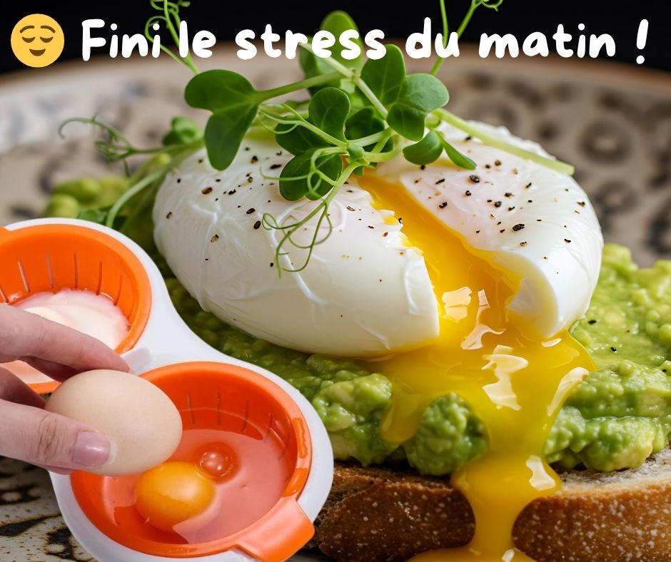 🚨 Promo exclusive 🚨 Cook-eggs - Cuiseur à œufs micro ondes