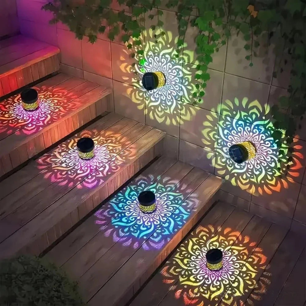 Lampe solaire mandala