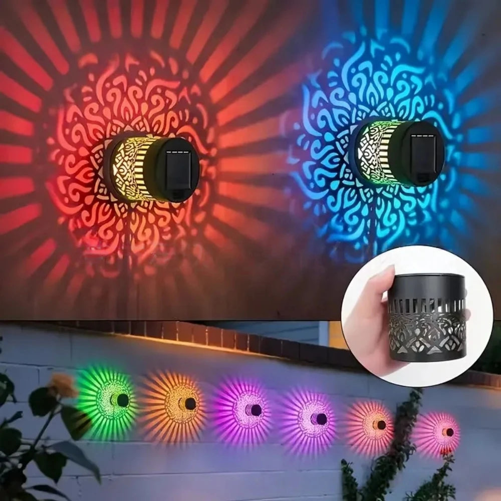 Lampe solaire mandala