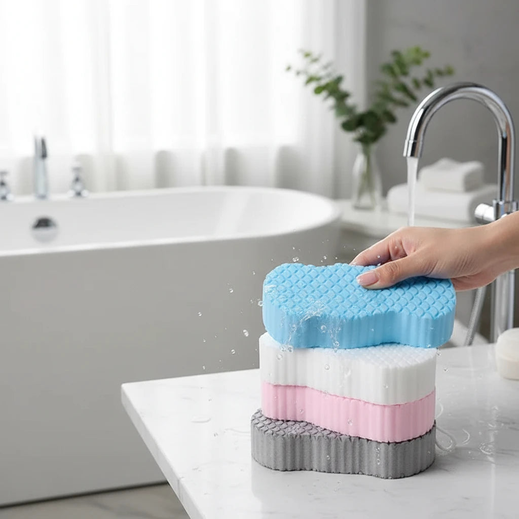 Éponge exfoliante magique