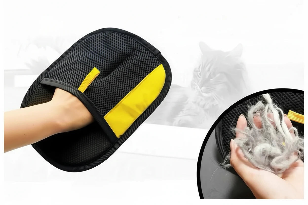 Gant anti-poils d’animaux