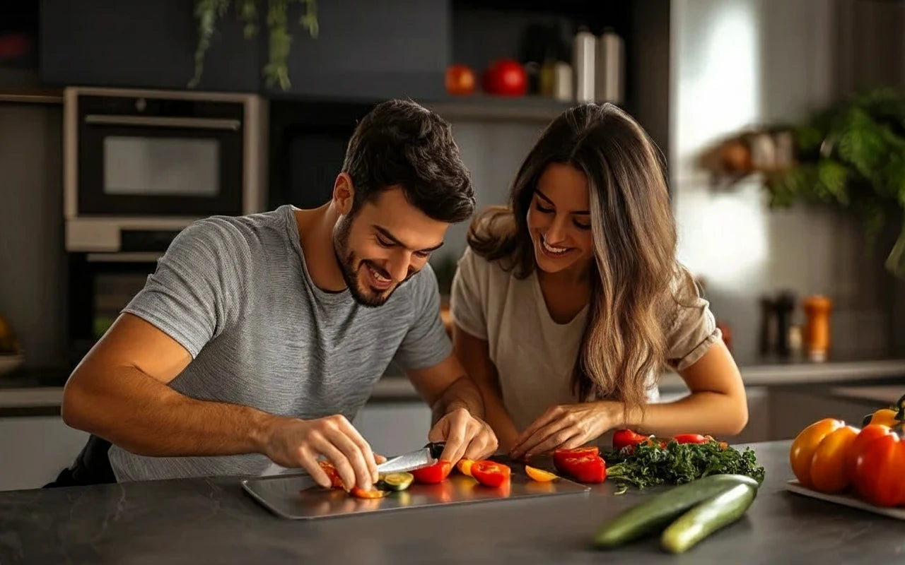 Planche à découper titane anti bactérienne - Durable et hygiénique