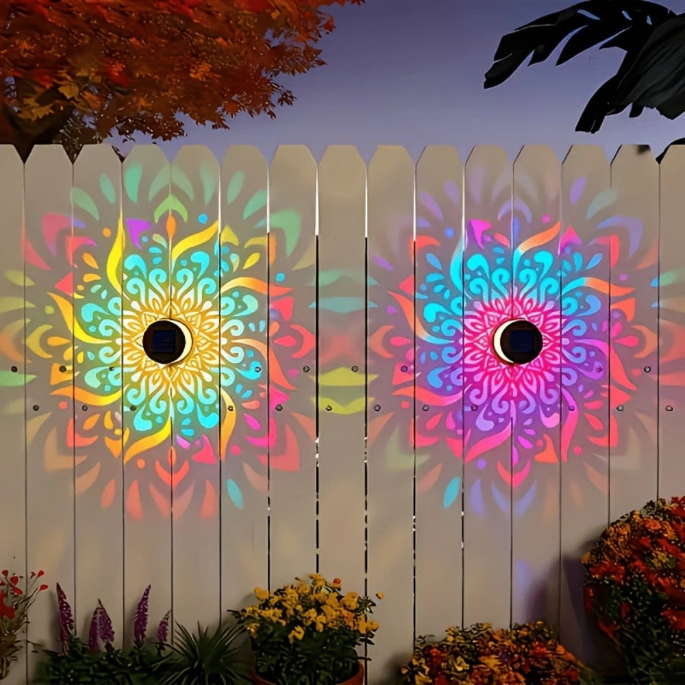 Lampe solaire mandala