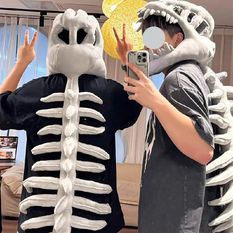 Costume squelette de dinosaure