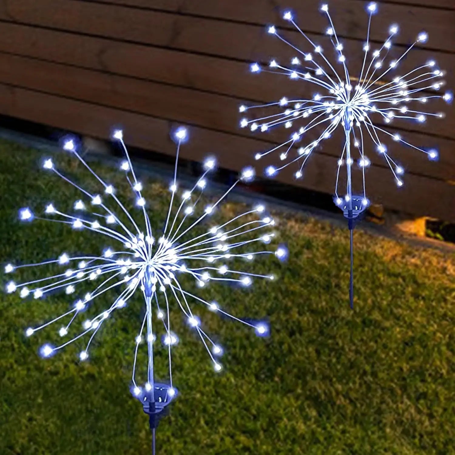 Lampes solaires de jardin étanche feux d’artifice