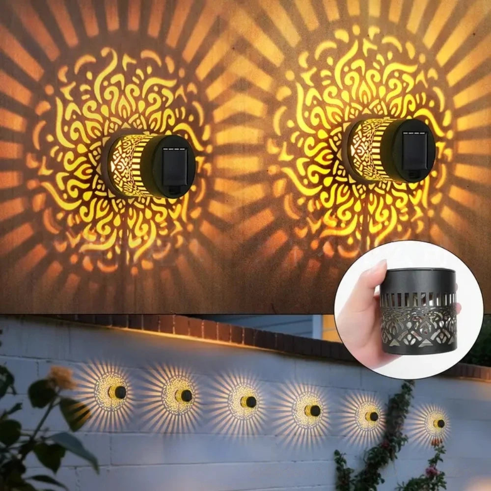 Lampe solaire mandala