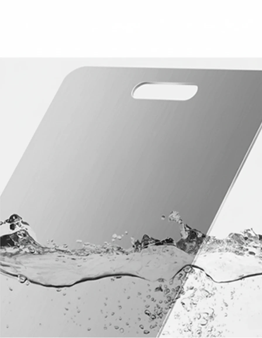 Planche à découper titane anti bactérienne - Durable et hygiénique