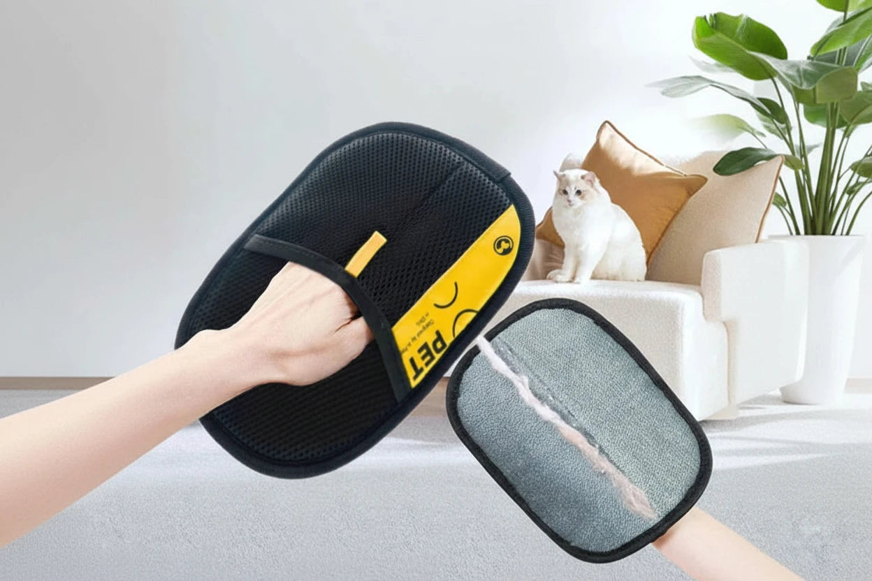 Gant anti-poils d’animaux