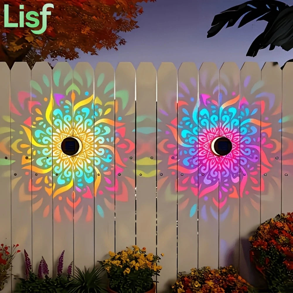 Lampe solaire mandala