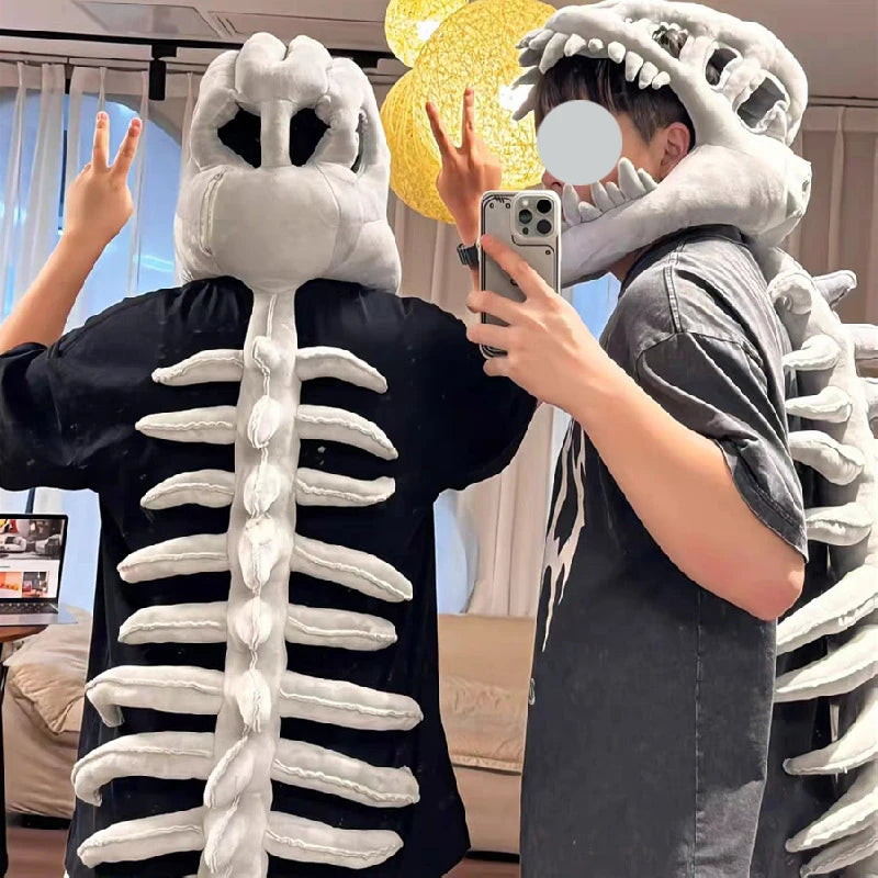 Costume squelette de dinosaure