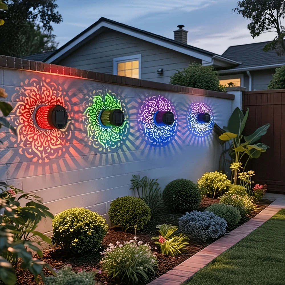 Lampe solaire mandala