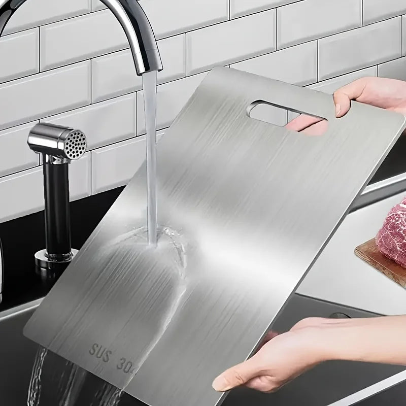Planche à découper titane anti bactérienne - Durable et hygiénique