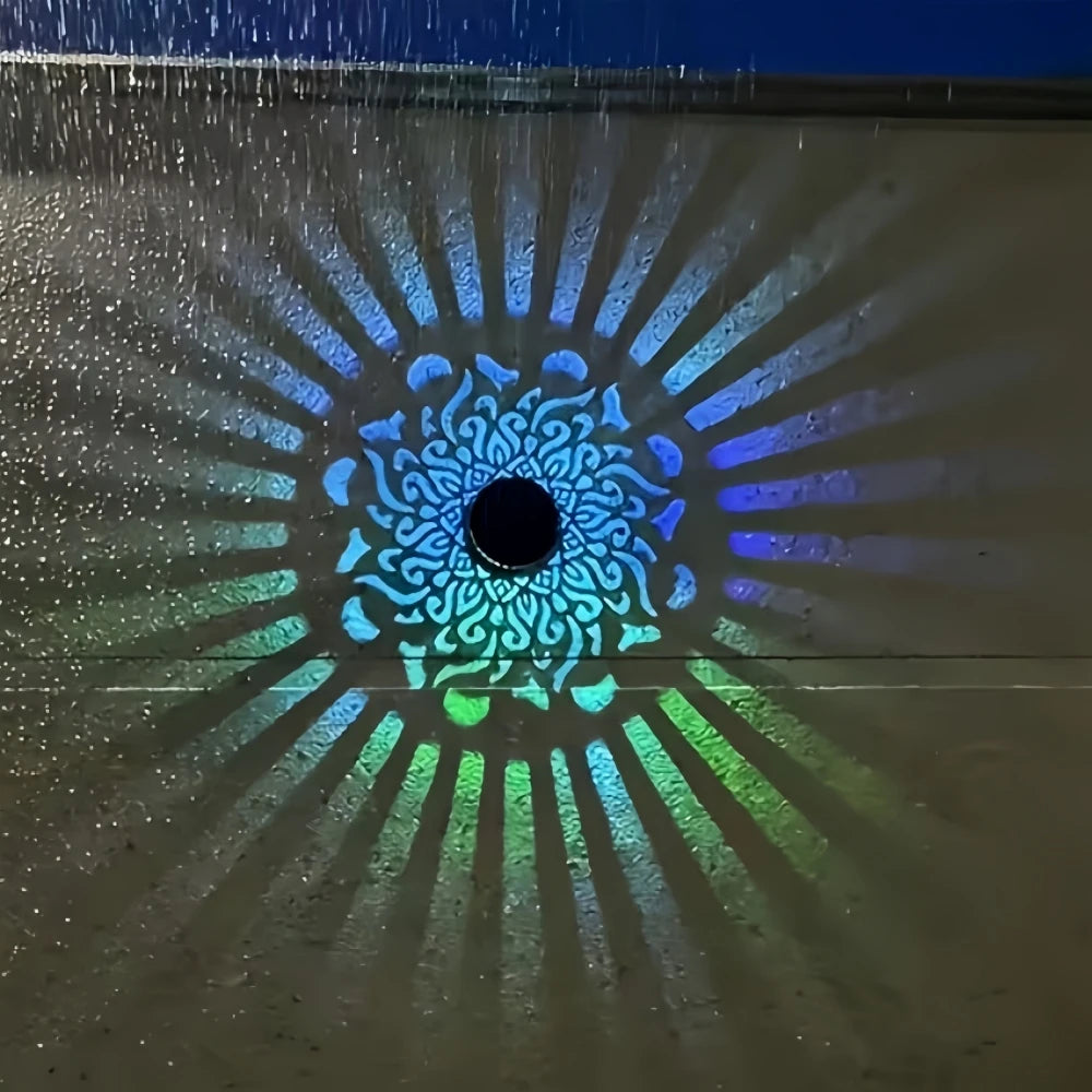 Lampe solaire mandala