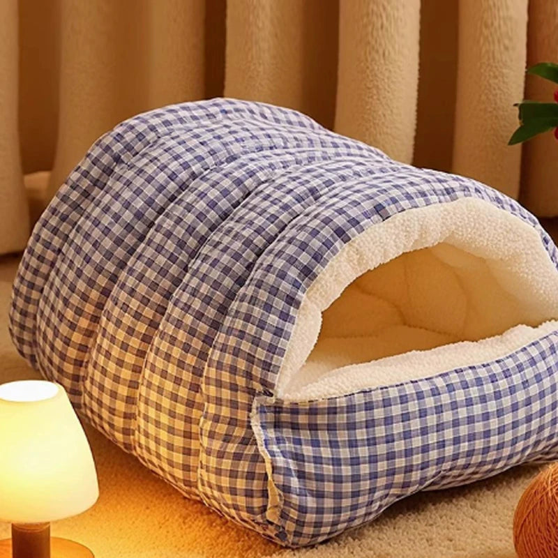 Lit d’hiver pour chat et chien